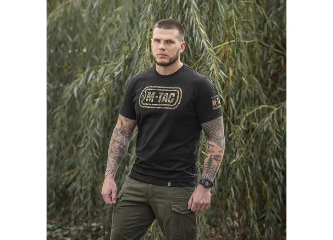 Футболка M-Tac Logo Black Фото 3